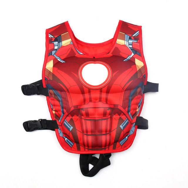 Spandex Buoyancy one-piece Boys Life Jacket - Iron Man